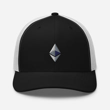 Load image into Gallery viewer, Ethereum Logo Trucker Cap