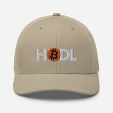 Load image into Gallery viewer, Bitcoin HODL Trucker Cap