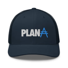 Load image into Gallery viewer, Cardano Plan ADA Trucker Cap Blue