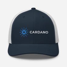 Load image into Gallery viewer, Cardano ADA Trucker Cap Blue