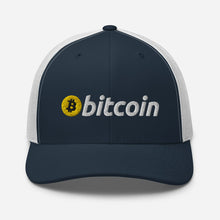 Load image into Gallery viewer, Bitcoin Bull Trucker Cap