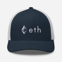 Load image into Gallery viewer, Ethereum Trucker Cap
