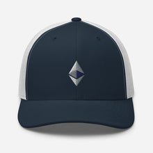 Load image into Gallery viewer, Ethereum Logo Trucker Cap