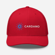 Load image into Gallery viewer, Cardano ADA Trucker Cap Blue