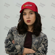 Load image into Gallery viewer, Dogecoin Logo Trucker Cap