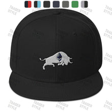Load image into Gallery viewer, Ethereum Bull Snapback Cap