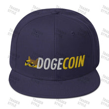 Load image into Gallery viewer, Dogecoin Thug Snapback Cap