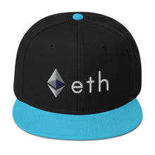 Load image into Gallery viewer, Ethereum Snapback Cap