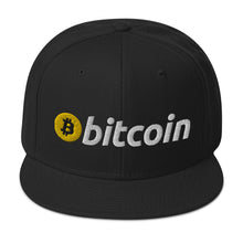 Load image into Gallery viewer, Bitcoin Snapback Cap