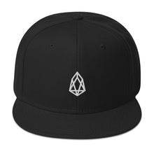 Load image into Gallery viewer, EOS Classic Logo Snapback Cap White