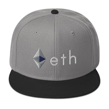Load image into Gallery viewer, Ethereum Snapback Cap