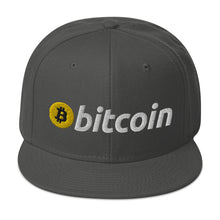 Load image into Gallery viewer, Bitcoin Snapback Cap