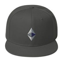 Load image into Gallery viewer, Ethereum Logo Snapback Cap