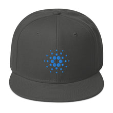 Load image into Gallery viewer, Cardano ADA Snapback Cap Blue Logo
