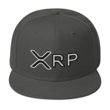 Load image into Gallery viewer, XRP Black & White Snapback Cap