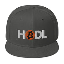 Load image into Gallery viewer, Bitcoin HODL Snapback Cap