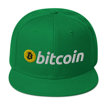 Load image into Gallery viewer, Bitcoin Snapback Cap