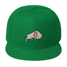 Load image into Gallery viewer, Bitcoin Bull Snapback Cap