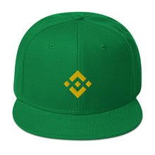 Load image into Gallery viewer, Binance Classic Snapback Cap
