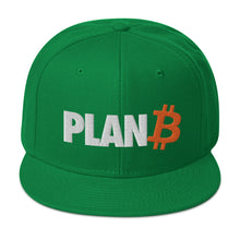 Load image into Gallery viewer, Bitcoin Plan B Snapback Cap