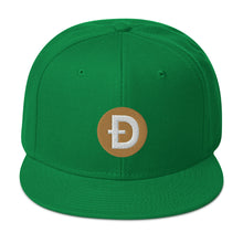 Load image into Gallery viewer, Dogecoin Classic Snapback Cap