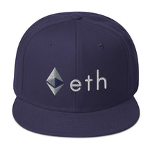 Load image into Gallery viewer, Ethereum Snapback Cap