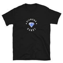 Load image into Gallery viewer, Diamond Hands Logo Blue T-shirt