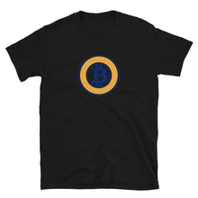Load image into Gallery viewer, Bitcoin Gold Token black T-shirt