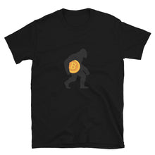 Load image into Gallery viewer, Bitcoin Bigfoot Dark T-shirt