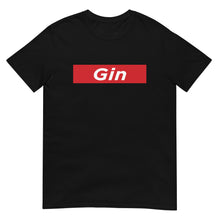 Load image into Gallery viewer, Gin Classic Logo in Red T-Shirt