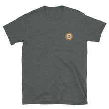 Load image into Gallery viewer, Dogecoin Doge Coin Embroidery T-shirt