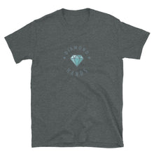 Load image into Gallery viewer, Diamond Hands Logo Aqua Outline T-shirt