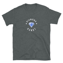 Load image into Gallery viewer, Diamond Hands Logo Blue T-shirt