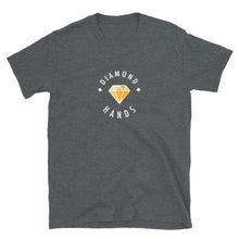Load image into Gallery viewer, Diamond Hands Logo Yellow T-shirt