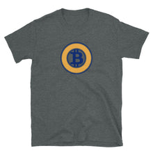 Load image into Gallery viewer, Bitcoin Gold Token black T-shirt