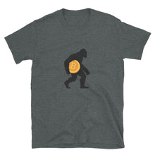Load image into Gallery viewer, Bitcoin Bigfoot Dark T-shirt