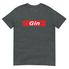 Load image into Gallery viewer, Gin Classic Logo in Red T-Shirt