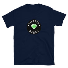 Load image into Gallery viewer, Diamond Hands Logo Black + Green T-shirt