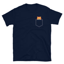 Load image into Gallery viewer, Shiba Inu Pocket Hide T-shirt
