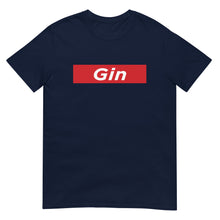Load image into Gallery viewer, Gin Classic Logo in Red T-Shirt