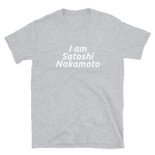 Load image into Gallery viewer, I Am Satoshi Nakamoto Bitcoin Classic White T-shirt
