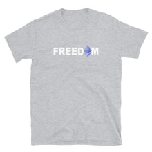 Load image into Gallery viewer, Ethereum is Freedom White T-shirt