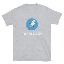 Load image into Gallery viewer, Stellar to the Moon Blue Vintage Distressed T-shirt