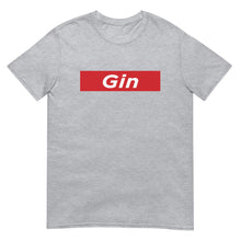 Load image into Gallery viewer, Gin Classic Logo in Red T-Shirt