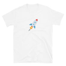 Load image into Gallery viewer, Stocks To the Moon Vintage Distressed Black T-shirt