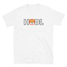 Load image into Gallery viewer, Shiba Inu HODL Outline T-shirt