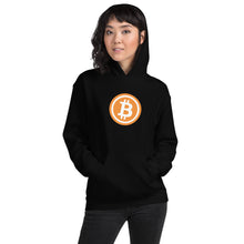Load image into Gallery viewer, Bitcoin Big Logo Pullover Hoodie