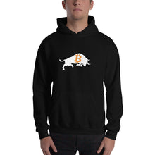 Load image into Gallery viewer, Bitcoin Bull Pullover Hoodie