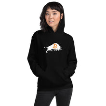 Load image into Gallery viewer, Bitcoin Bull Pullover Hoodie