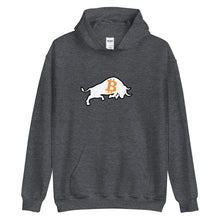 Load image into Gallery viewer, Bitcoin Bull Pullover Hoodie